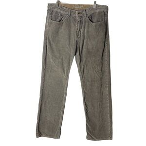 Banana Republic Corduroy 5 Pocket Pants Mens 32X30 Brown Pima Cotton Blend